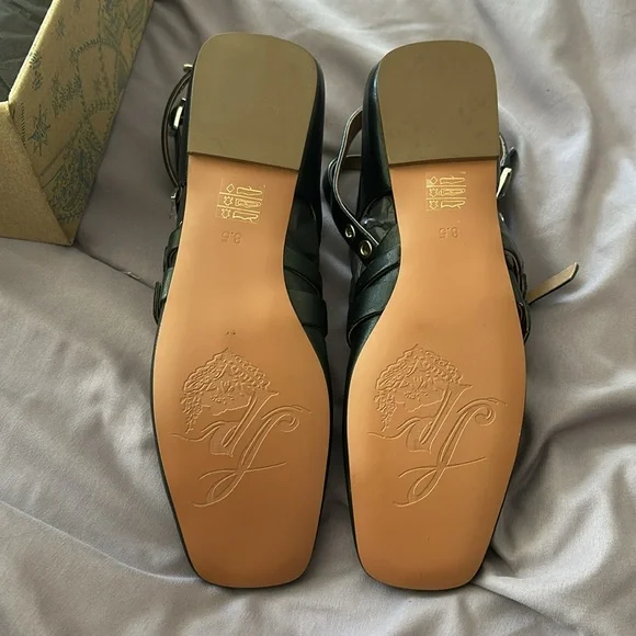 Free People Hart Buckle Flats 8.5 - Picture 4 of 8